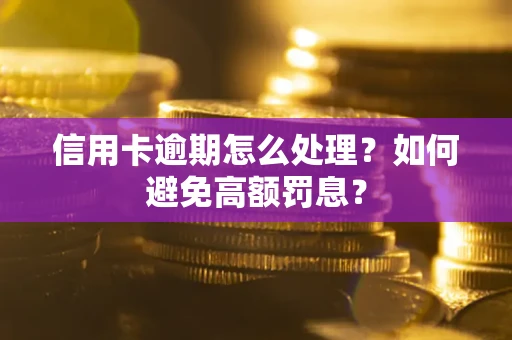 武汉信用卡逾期怎么处理？如何避免高额罚息？