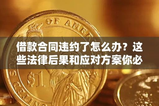 武汉借款合同违约了怎么办？这些法律后果和应对方案你必须知道