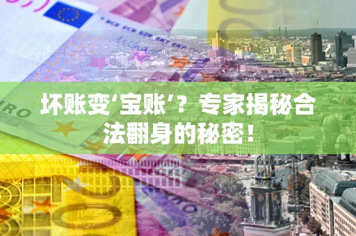 武汉坏账变‘宝账’？专家揭秘合法翻身的秘密！