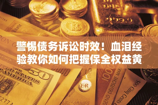 武汉警惕债务诉讼时效！血泪经验教你如何把握保全权益黄金期