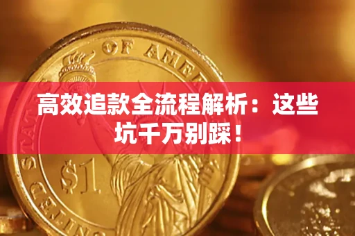 武汉高效追款全流程解析：这些坑千万别踩！