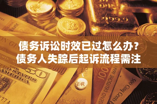 武汉债务诉讼时效已过怎么办？债务人失踪后起诉流程需注意什么？