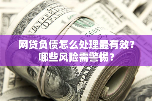 武汉网贷负债怎么处理最有效？哪些风险需警惕？